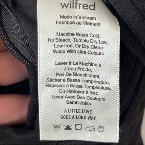 Aritzia Black Sleeveless Jumpsuit linen wide leg wrap top office casual neutral - Picture 11 of 13